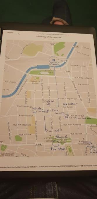 קרקסון Bel Appartement A Bastide St Louis מראה חיצוני תמונה